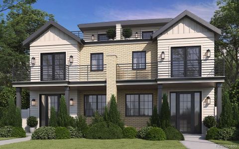 New construction Duplex house 3311 W 20Th Ave, Denver, CO 80211 - image