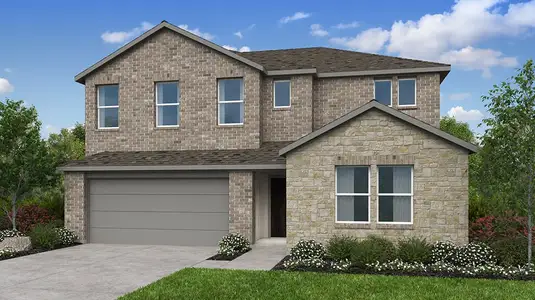New construction Single-Family house 2637 Glacier Rd, Anna, TX 75409 plan Round Rock - image