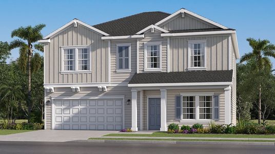 New construction Single-Family house 5877 Lagoon Cruise Wy, Jacksonville, FL 32234 plan Brio - image