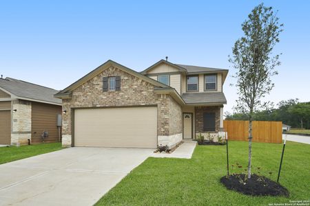 New construction Single-Family house 16507 Cardamom Alley, Elmendorf, TX 78112 - photo 0