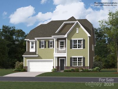 New construction Single-Family house 227 Hamptons Cove Road, Troutman, NC 28166 Hunter Basement- photo 0