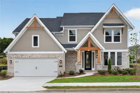 New construction Single-Family house 320 Cherokee Rose Ln, Hoschton, GA 30548 plan Clay - image