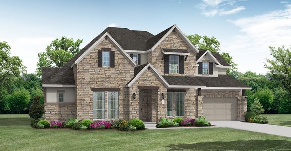 New construction Single-Family house 813 Wolf Ridge Rd, Georgetown, TX 78628 Weston (3563-CL-60)- photo 0