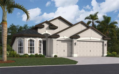 New construction Single-Family house 11258 Striped Bass Ct, New Port Richey, FL 34654 - image