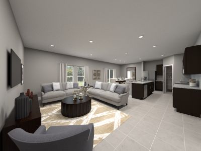 Combined Living Area