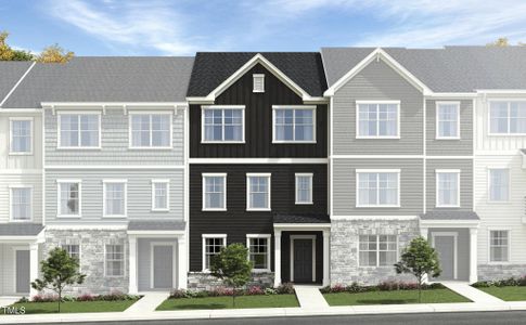 New construction Townhouse house 1423 Jay Rd, Knightdale, NC 27545 Colton- photo 0