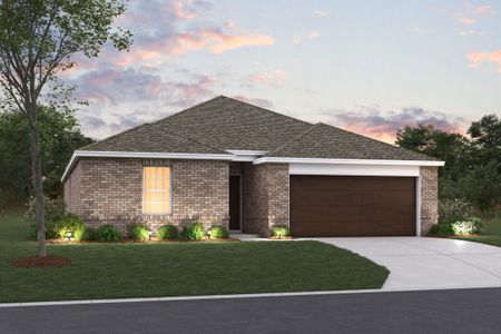 New construction Single-Family house 6517 Adderly Rd, Pilot Point, TX 76258 plan Moscoso - 40' Smart Series - image