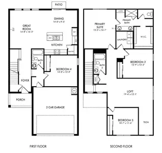 New construction Single-Family house 1361 June, Lake Hamilton, FL 33851 plan Zion - image