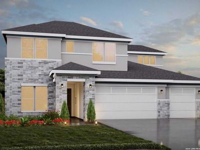 New construction Single-Family house 1642 Saddleback Run, New Braunfels, TX 78130 - image