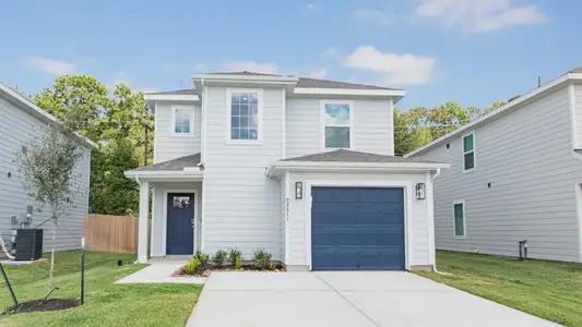 New construction Single-Family house 22811 American Kestrel Ct, Splendora, TX 77372 plan The Nottingham - image