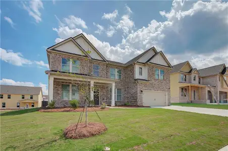 New construction Single-Family house 2496 Cadenza Cir, Dacula, GA 30019 plan Clarity - image