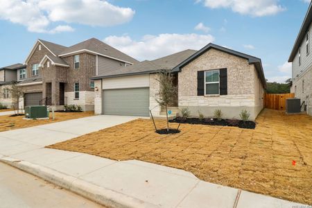 New construction Single-Family house 11427 Feather Vale, San Antonio, TX 78254 plan Preston - image
