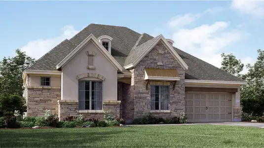 New construction Single-Family house 22659 Lima Bean Ln, Cypress, TX 77433 Preston- photo 0