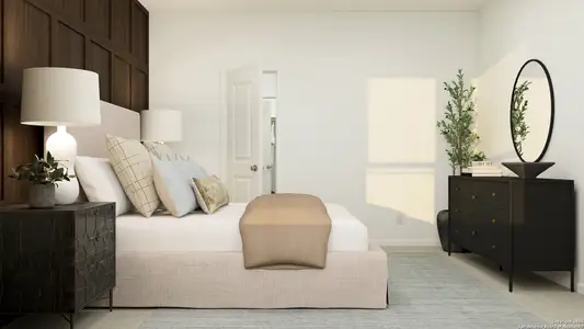 New construction Single-Family house 11915 Running Dog Rd, Von Ormy, TX 78073 plan Santo - image