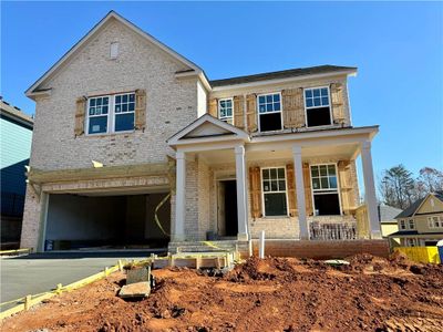 New construction Single-Family house 347 Foxhill Drive, Dawsonville, GA 30534 Savoy- photo 0