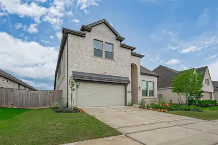 New construction Single-Family house 21307 Metallic Blue Dr, Cypress, TX 77433 Lorne - 45' Lot- photo 0