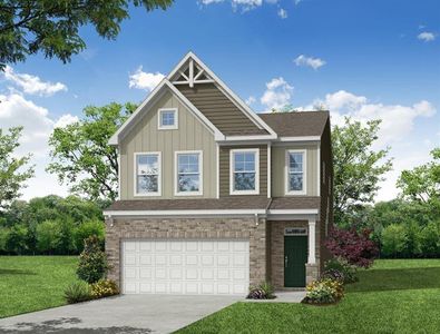 New construction Single-Family house 129 Trace Blf, Dawsonville, GA 30534 plan Arlington - image