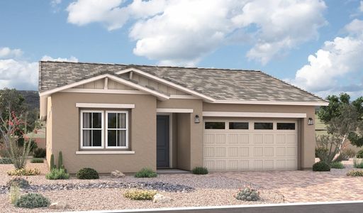 New construction Single-Family house 16982 W Desert Ln, Goodyear, AZ 85338 plan Raleigh - image