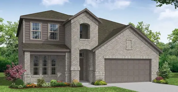 New construction Single-Family house 808 Rockcloud Dr, Haslet, TX 76052 plan Raleigh - image
