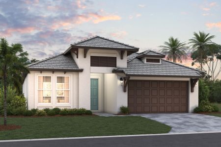 New construction Single-Family house 289 Vistera Blvd, Venice, FL 34275 plan Calusa - image