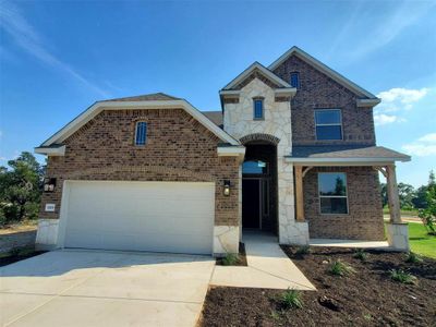 New construction Single-Family house 1201 Scenic Heights Ln, Georgetown, TX 78628 Premier Series - Hickory- photo 25 25