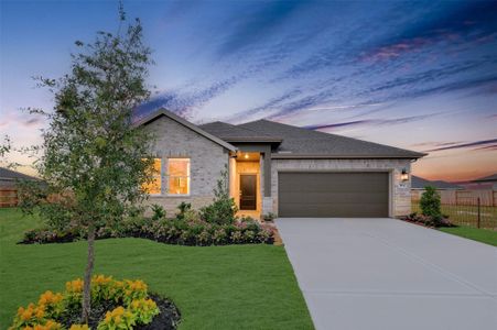 New construction Single-Family house 30593 Johnson Aly, Magnolia, TX 77355 plan Passionflower II ESP - image