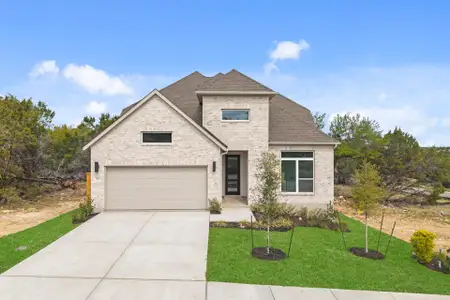 New construction Single-Family house 104 Peaceful Serenity Dr, Georgetown, TX 78628 plan Schertz - image