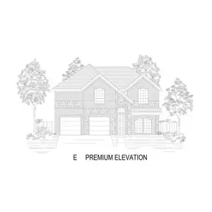 New construction Single-Family house 13709 Riola Dr, Little Elm, TX 75068 plan Columbia F - image