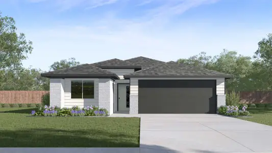 New construction Single-Family house 10208 Curb Strap Dr, Austin, TX 78724 plan The Forest - image