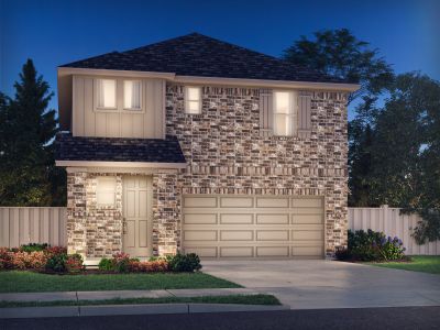 New construction Single-Family house 101 Dove Crest Ln, Liberty Hill, TX 78642 plan The Lassen (370) - image