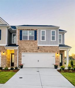 New construction Townhouse house 7437 Knoll Hollow Rd, Lithonia, GA 30058 plan The Lenox II - image