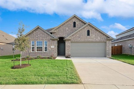 New construction Single-Family house 135 Patrick Henry Drive, Venus, TX 76084 Landmark Series - Blanton- photo 0