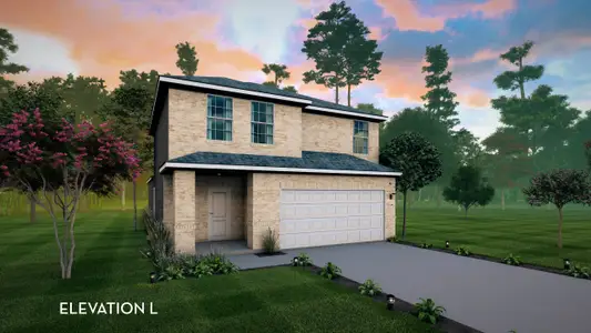 New construction Single-Family house 13233 Golden Isle Dr, La Marque, TX 77568 plan Ash - image