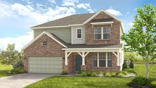 New construction Single-Family house 331 Meacham Ct, Dacula, GA 30019 plan Ingram - image