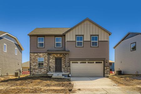 New construction Single-Family house 15254 Milwaukee St, Thornton, CO 80602 Oliver- photo 0
