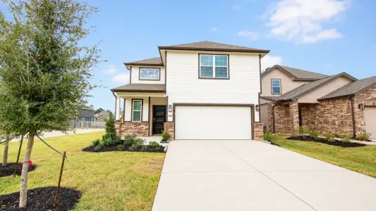 New construction Single-Family house 2986 Sir Ian Blake Dr, Conroe, TX 77301 plan The Wisteria - image
