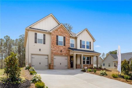 New construction Single-Family house 1645 Fuma Leaf Wy, Mcdonough, GA 30253 Hemingway- photo 1 1