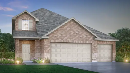 New construction Single-Family house 112 Hunters Cp, San Antonio, TX 78253 plan The Redbud - image