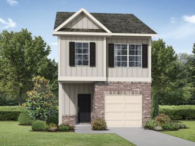 New construction Townhouse house 2857 Lillian Ln, Douglasville, GA 30135 - image
