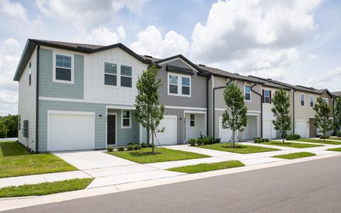 New construction Townhouse house 6314 Kay Morgan Lane, Gibsonton, FL 33534 - photo 0