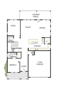New construction Single-Family house 4665 Beechnut Cir, Cumming, GA 30028 plan The Conifer - image