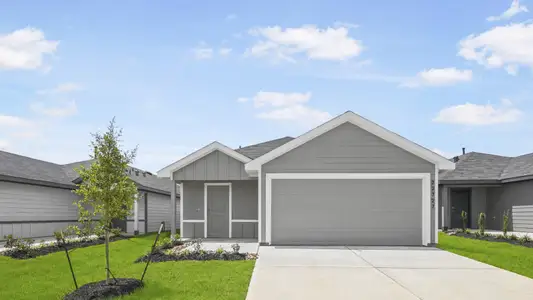 New construction Single-Family house 22727 Primrose Wind Ln, Hockley, TX 77447 plan Caprock - image