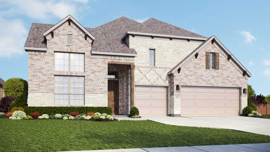 New construction Single-Family house 527 Coen Cain Dr, Rosenberg, TX 77471 plan Villanova - image
