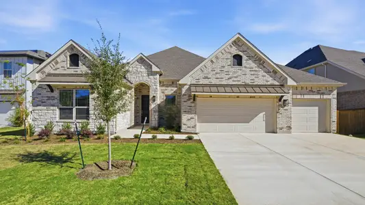 New construction Single-Family house 1208 Terrace View Dr, Georgetown, TX 78628 plan Yale - image