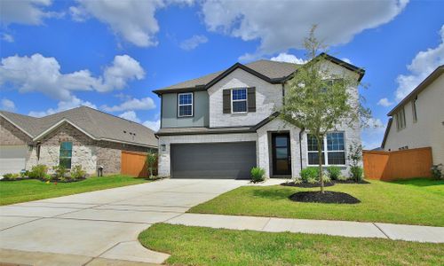 New construction Single-Family house 19438 Saint Green Dr, Hockley, TX 77447 plan Capri II - image