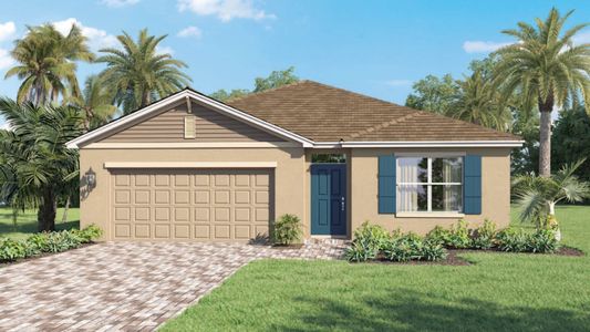 New construction Single-Family house 9133 Venetian Sq, Vero Beach, FL 32966 plan Cali - image