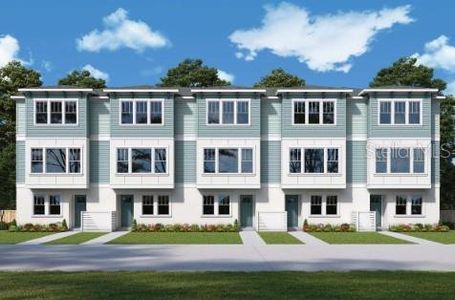 New construction Townhouse house 6605 N Nebraska, Unit 5, Tampa, FL 33604 The Carsten II- photo 0