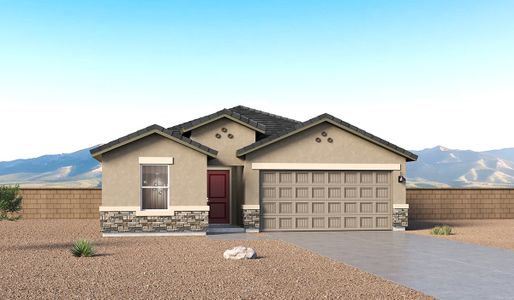 New construction Single-Family house 12955 E Russo Dr, Vail, AZ 85641 plan Gaven - H35G - image
