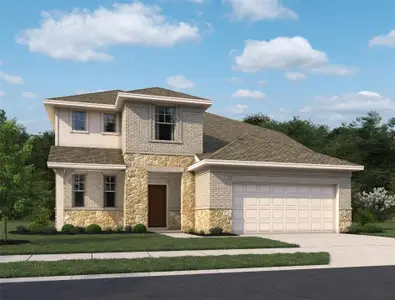 New construction Single-Family house 32114 Sweet Pea Meadows Dr, Hockley, TX 77447 plan Hyde - image