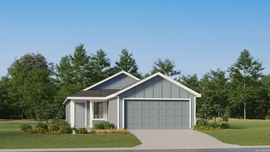 New construction Single-Family house 5509 Chieftain Ave, Seguin, TX 78155 plan Oakridge - image